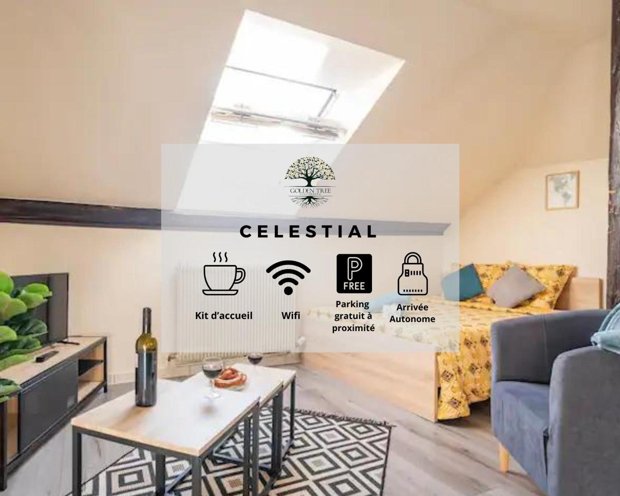 Апартаменти Celestial - Golden Tree - Wifi - 20Min St-Croix & Center Parcs Сарбур Екстер'єр фото